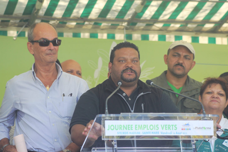 Gérard Agathe (emplois verts) : "Nous crache pas dan out plat mangé !"