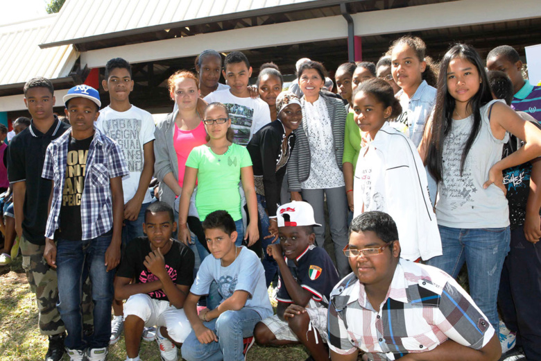 Le collège de l'Oasis, vainqueur du "Plus beau collège fleuri"