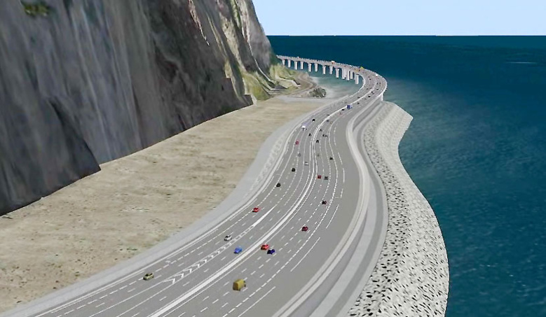 ATR-Fnaut demande à Hollande d'empêcher la construction de la route du Littoral