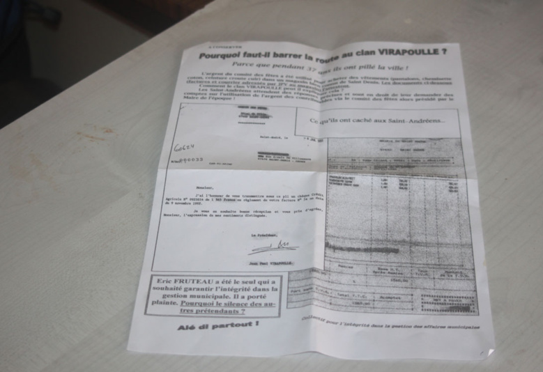 "Pourquoi faut-il barrer la route au clan Virapoullé ?"