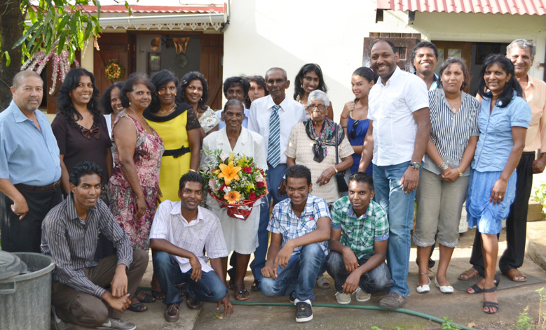 55 ans de mariage pour les époux Ramsaminaïck