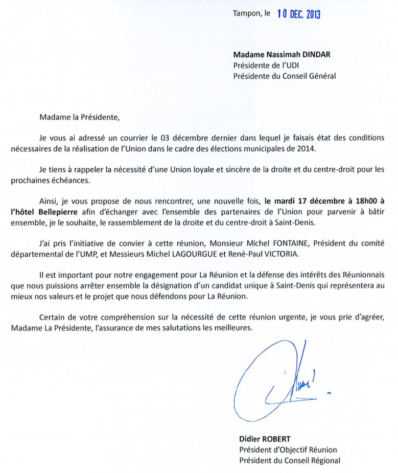 Didier Robert provoque la rencontre de la dernière chance ? Didier Robert provoque la rencontre de la dernière chance ?