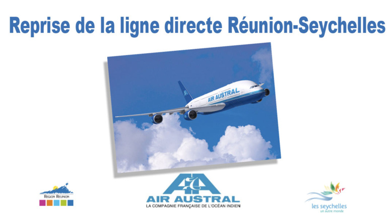 Air Austral annonce la reprise de la ligne Réunion-Seychelles
