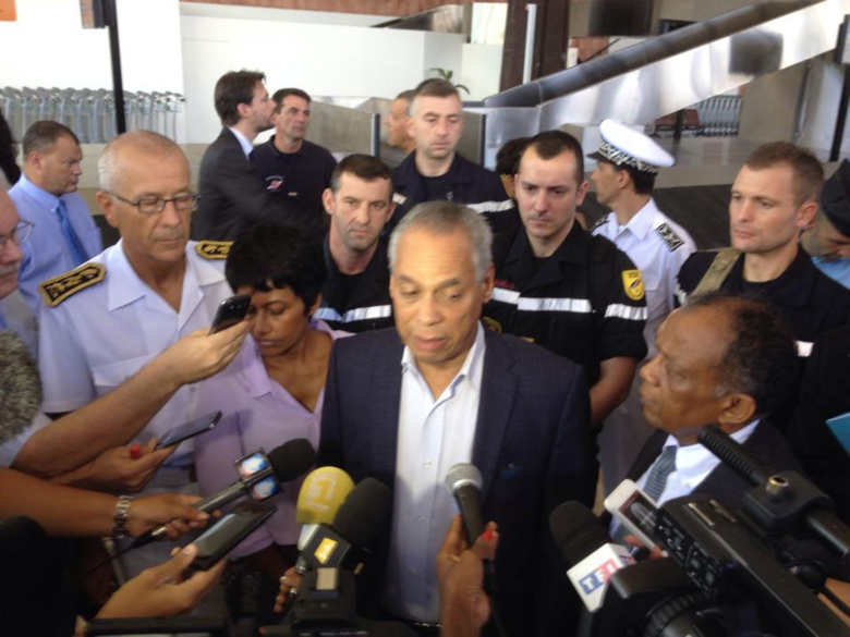 Victorin Lurel est bien arrivé à La Réunion Victorin Lurel est bien arrivé à La Réunion