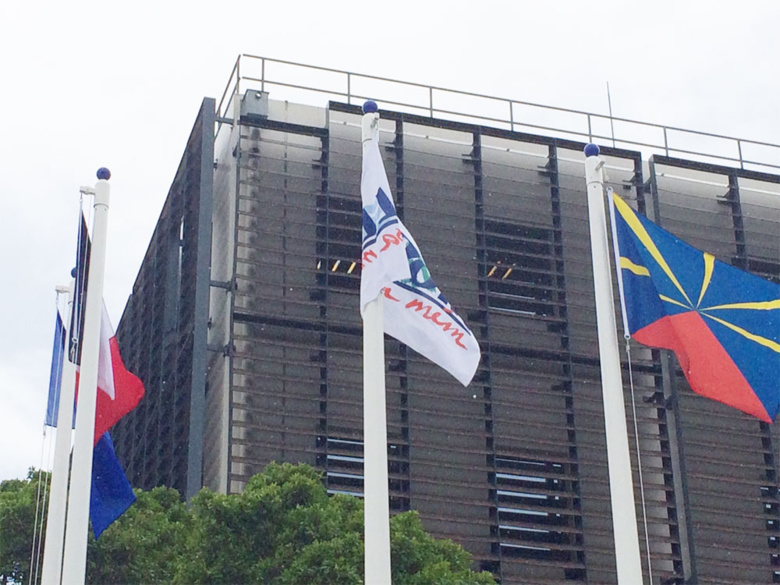 Christophe Rocheland : Le Drapeau réunionnais flotte au Port, quelle fierté ! Christophe Rocheland : Le Drapeau réunionnais flotte au Port, quelle fierté !