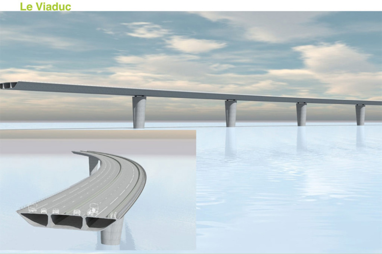 Le viaduc de la nouvelle route du littoral : le choix de la sécurité