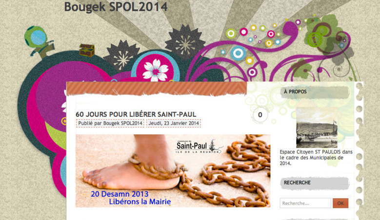 "60 jours pour libérer Saint-Paul" "60 jours pour libérer Saint-Paul"