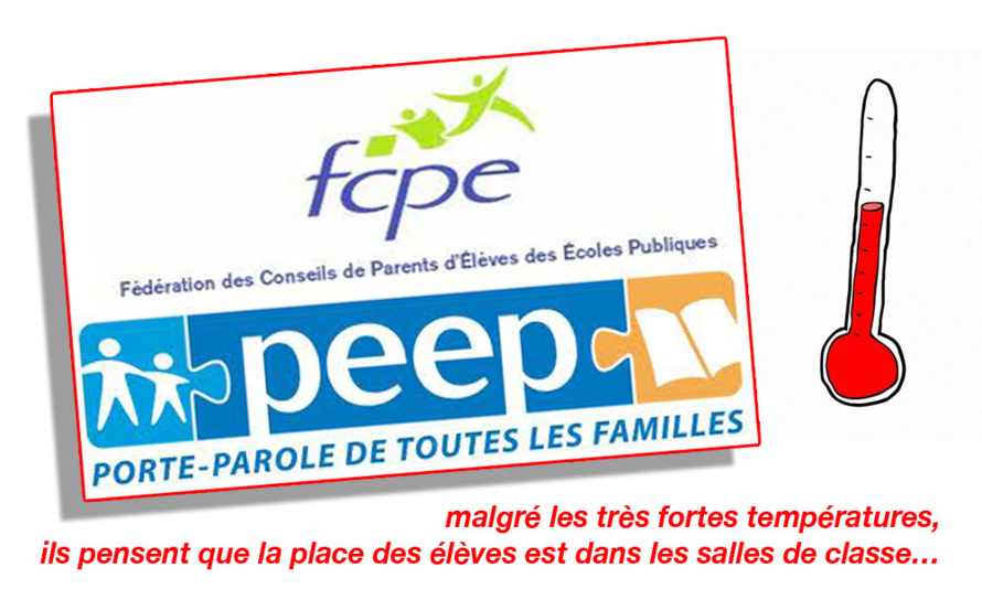 APPEL AU CALME des Fédérations de parents d'élèves socialistes APPEL AU CALME des Fédérations de parents d'élèves socialistes