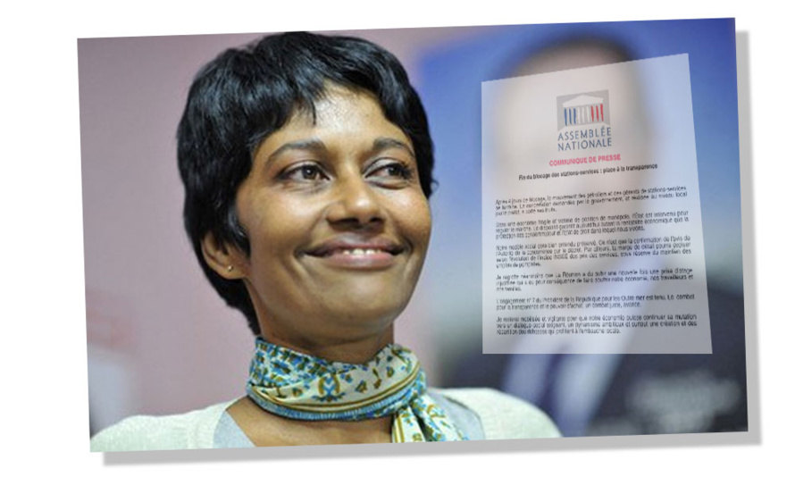 Ericka Bareigts : Fin du blocage des stations-services, place à la transparence