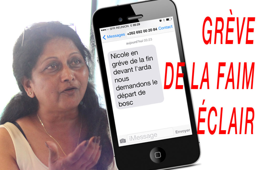 Nicole Sinama : En grève de la faim devant l'Arda Nicole Sinama : En grève de la faim devant l'Arda