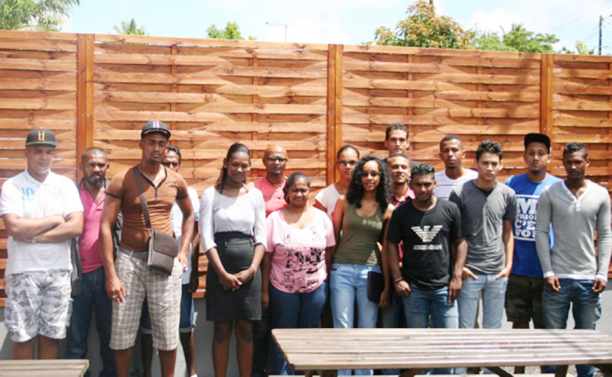 Saint-André : Les jeunes avec Joé Bédier Saint-André : Les jeunes avec Joé Bédier