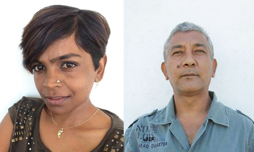 Estelle Nabénéza et Jean René Lao Yip Sein du PS Estelle Nabénéza et Jean René Lao Yip Sein du PS