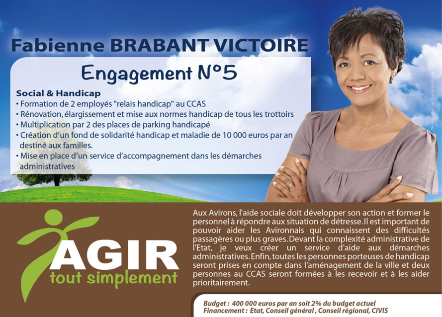 Fabienne Victoire Brabant : Pour une mairie aux service des Avironnais Fabienne Victoire Brabant : Pour une mairie aux service des Avironnais
