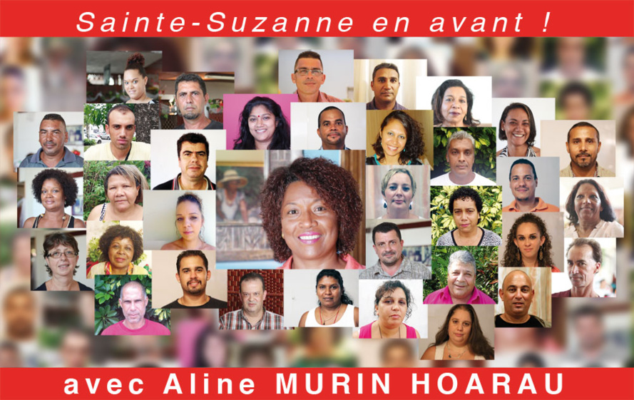 Aline Murin Hoarau : Une liste arc-en-ciel Aline Murin Hoarau : Une liste arc-en-ciel
