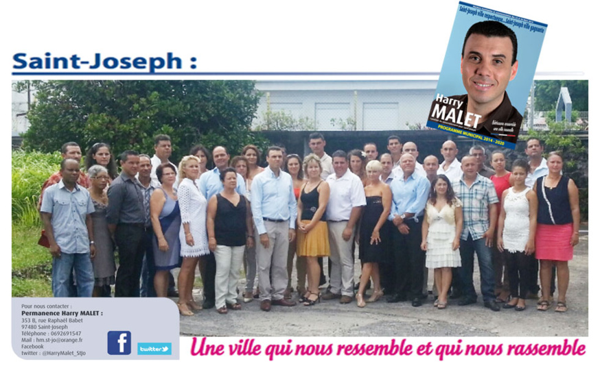 Harry Malet : Mettre Saint-Joseph sur les rails du développement Harry Malet : Mettre Saint-Joseph sur les rails du développement