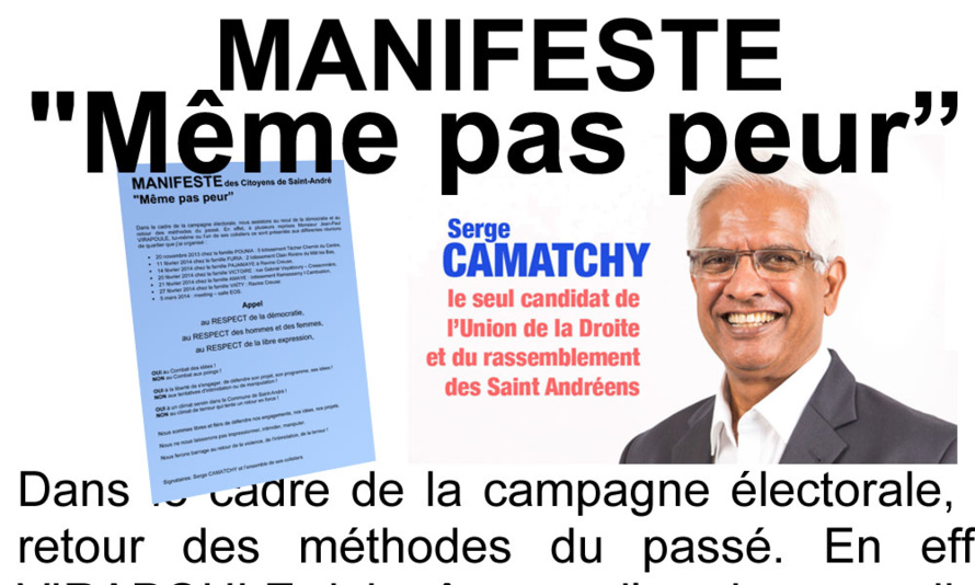 Communiqué de presse sur le manifeste