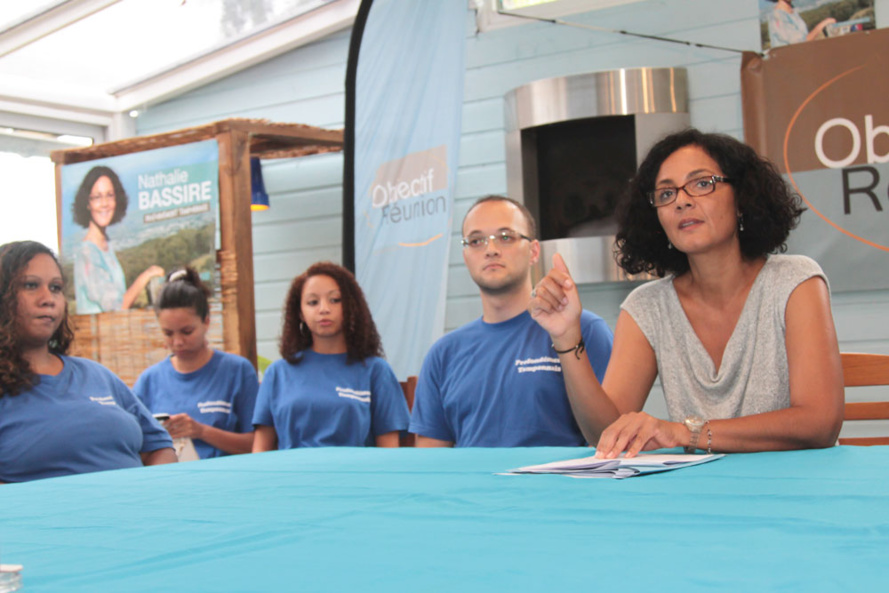 Nathalie Bassire : A tous ceux qui partagent avec moi cette même volonté de porter un renouveau pour le Tampon