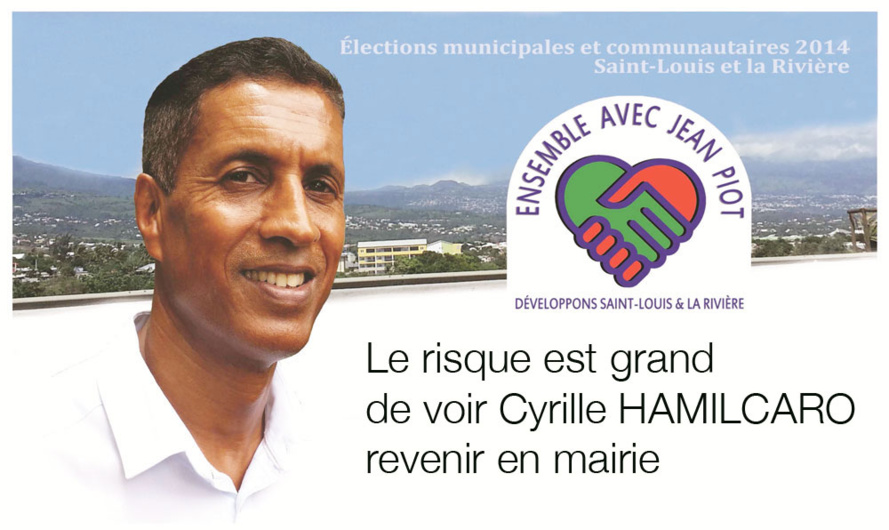 Jean PIOT : Le risque est grand de voir Cyrille HAMILCARO revenir en mairie Jean PIOT : Le risque est grand de voir Cyrille HAMILCARO revenir en mairie