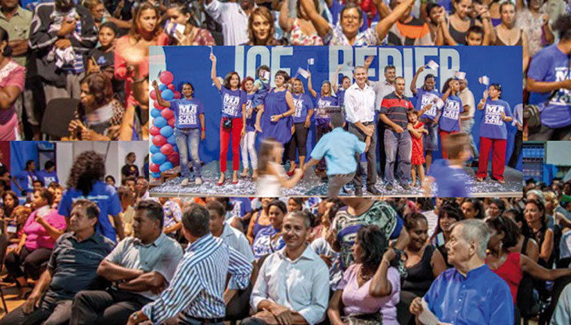 Les militants communistes de Saint-André sont déterminés plus que jamais à poursuivre la lutte