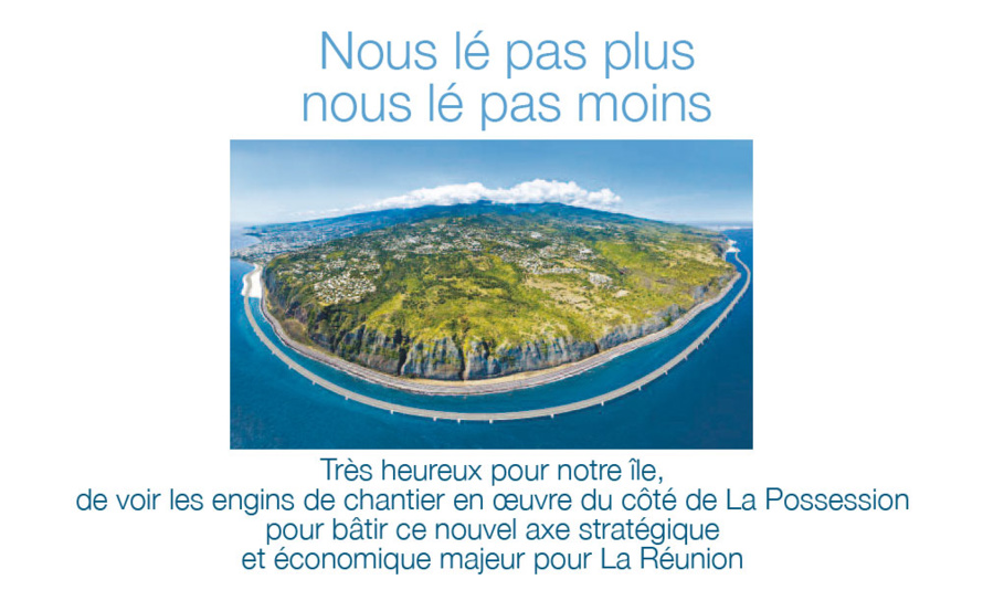 La Nouvelle Route du Littoral : un outil d’égalité et de développement durable