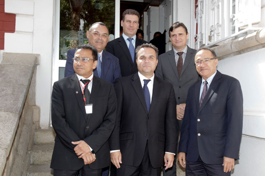 Didier Robert et une délégation d'acteurs économiques rencontre le nouveau 1er Ministre Malgache
