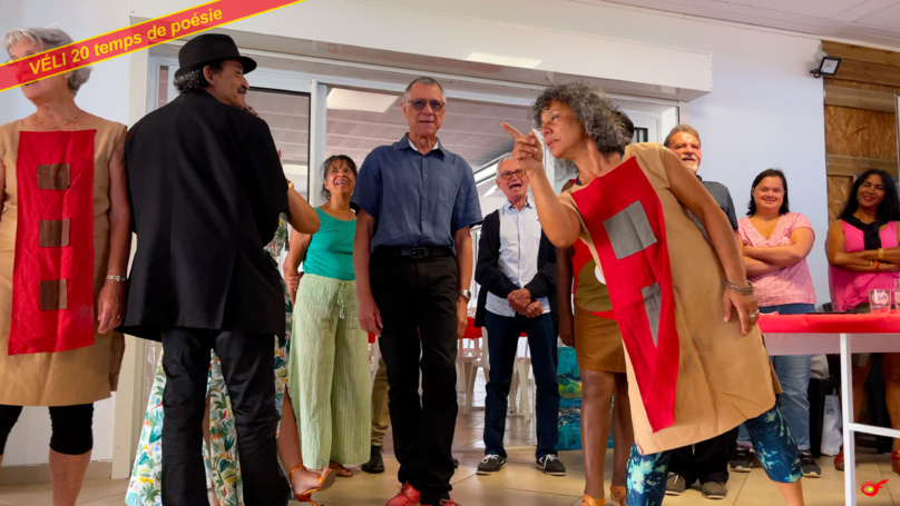 L’objectif de Véli ? Porter la poésie réunionnaise L’objectif de Véli ? Porter la poésie réunionnaise