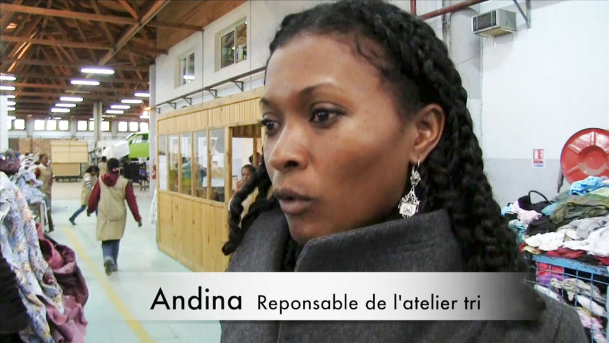 Andina : Responsable de l'atelier de tri