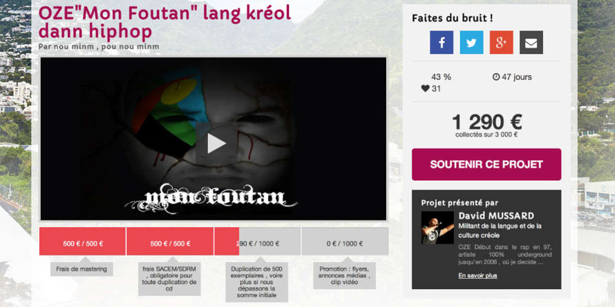 Oze : "Mon Foutan" pour briser le cercle "biznès-dalonaz-pistonaz" Oze : "Mon Foutan" pour briser le cercle "biznès-dalonaz-pistonaz"