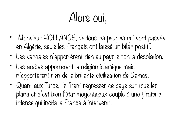 La repentance de Hollande