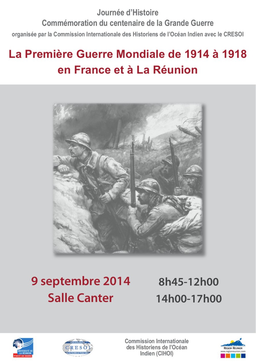 Journée d'histoire consacrée à la Première Guerre Mondiale Journée d'histoire consacrée à la Première Guerre Mondiale