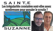 "Ste SUZANNE, les élections ont été bidonnées, mais pas trop": Le Maire ? , Bidon, mais pas trop ! "Ste SUZANNE, les élections ont été bidonnées, mais pas trop": Le Maire ? , Bidon, mais pas trop !