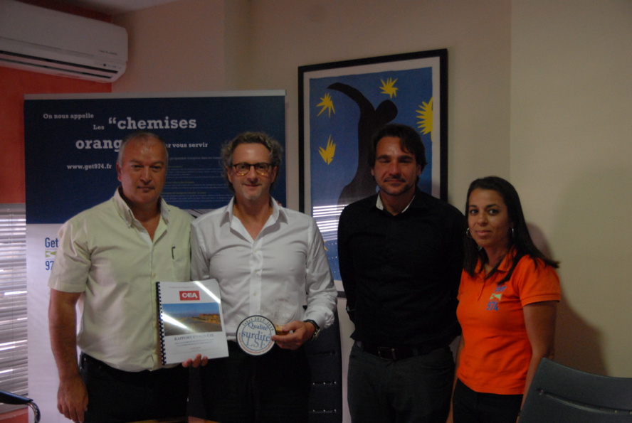 Le label "Surdité-LSF" pour le GET 974 Le label "Surdité-LSF" pour le GET 974