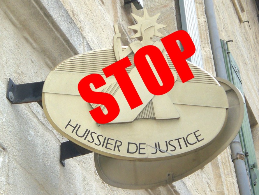 STOP Huissier STOP Huissier