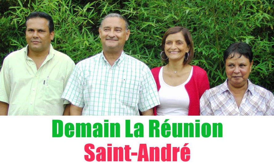 Nativel et Panon à Saint-André pour Demain La Réunion Nativel et Panon à Saint-André pour Demain La Réunion