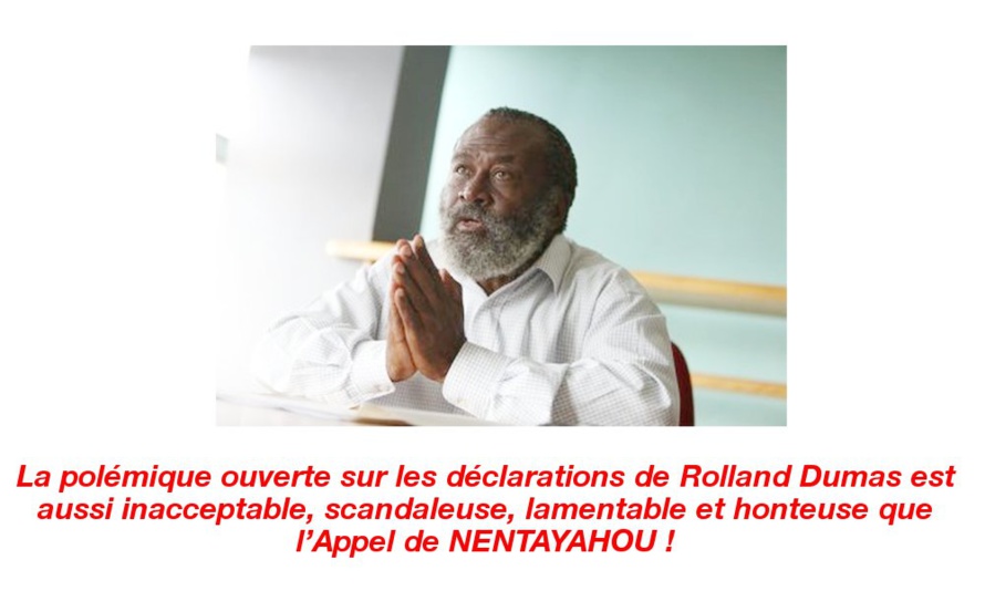 L’APPEL DE NENTAYAHOU : N’INVERSONS PAS LES VALEURS ET LES MOTS ! L’APPEL DE NENTAYAHOU : N’INVERSONS PAS LES VALEURS ET LES MOTS !