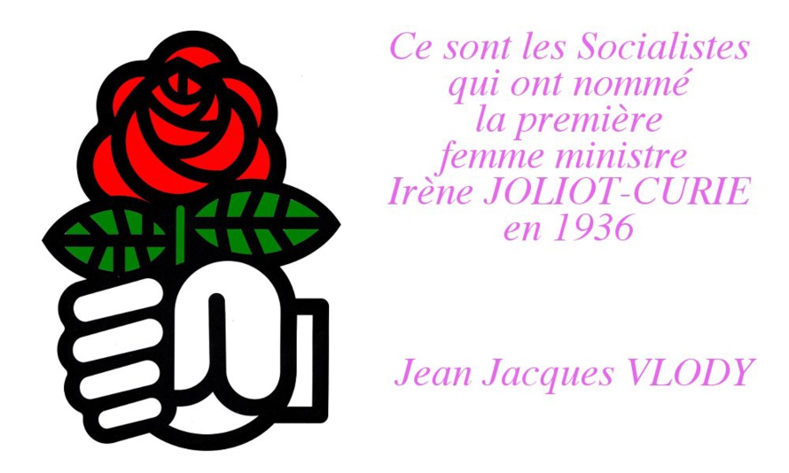 La place des femmes en politique et les droits des femmes : un combat socialiste !
