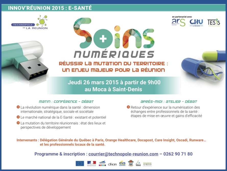 Innov’Réunion 2015 organisé par la Technopole de La Réunion sur la e-santé