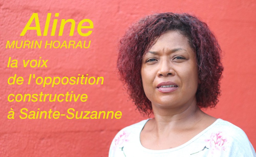 Aline Murin Hoarau : L'opposition constructive de Sainte-Suzanne Aline Murin Hoarau : L'opposition constructive de Sainte-Suzanne