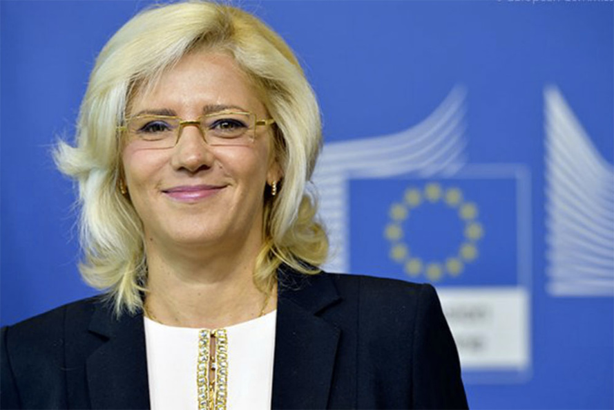 Corina CRETU, la Commissaire Européenne à La Réunion avec Didier ROBERT : Lancement du PO FEDER 2014-2020 Corina CRETU, la Commissaire Européenne à La Réunion avec Didier ROBERT : Lancement du PO FEDER 2014-2020