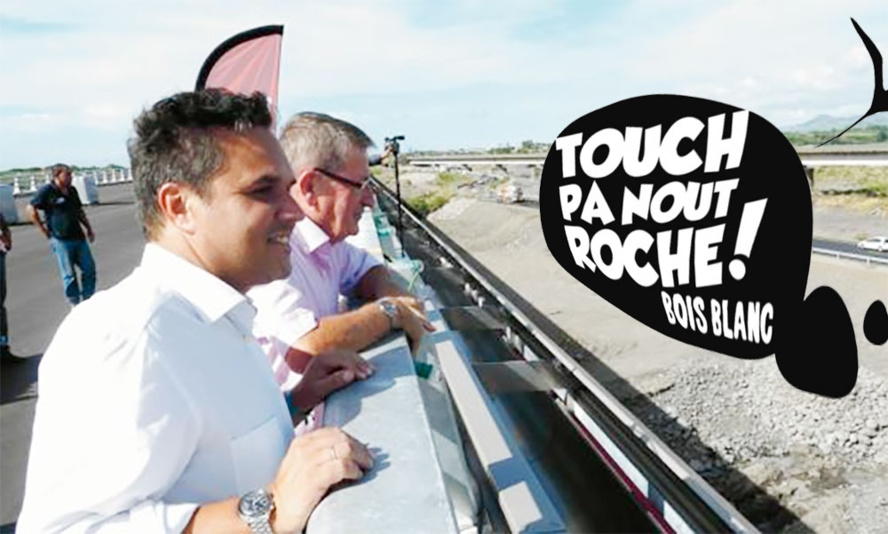 RÉCEPTION DU COLLECTIF TOUCH PAS NOUT ROCHE BOIS BLANC PAR LE PRÉSIDENT DE RÉGION