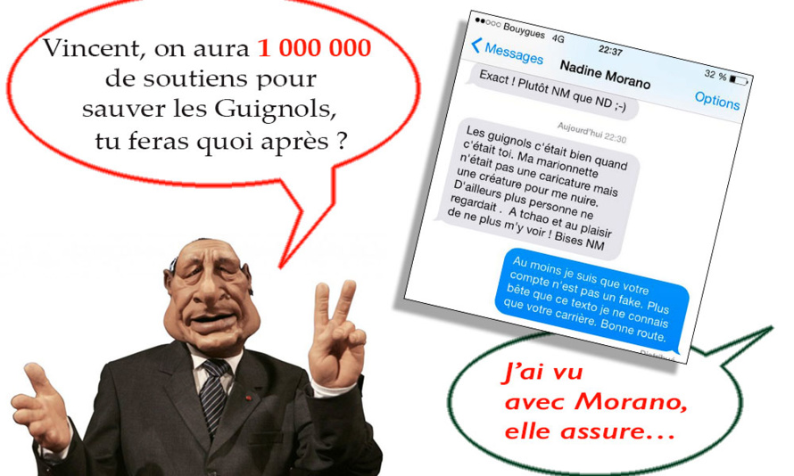 Nadine Morano a failli regretter les Guignols