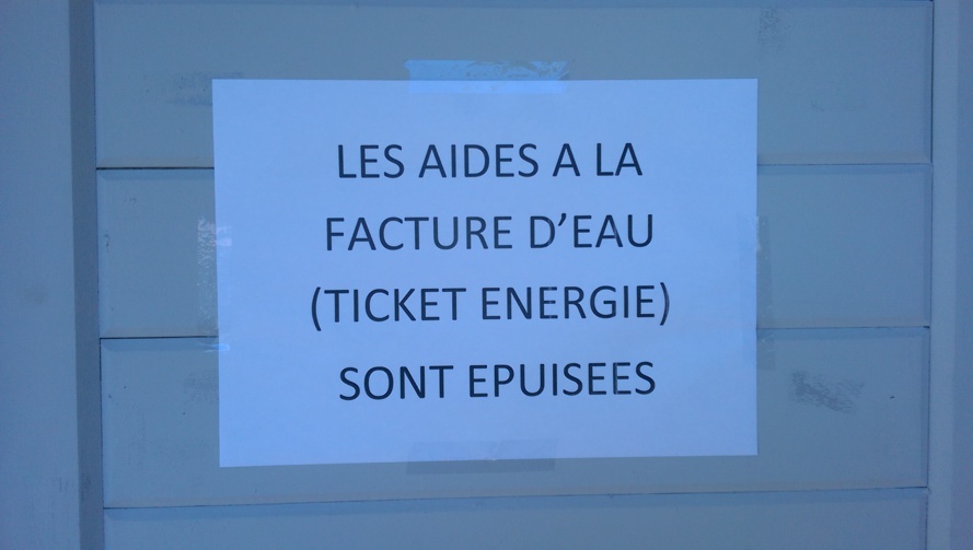 Entre-Deux : le bureau du CCAS, transféré dans le commerce du Maire.
