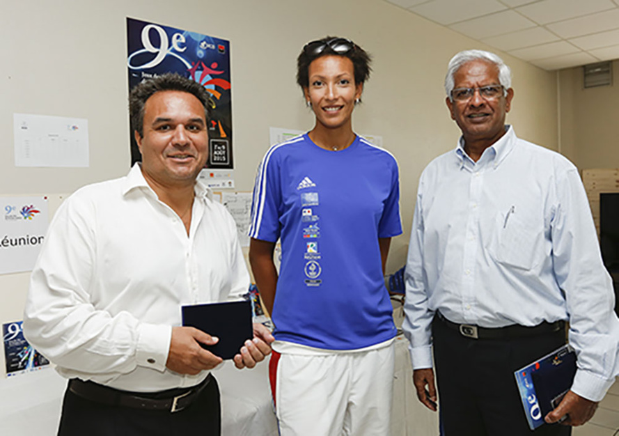 Rencontre avec les athlètes des Jeux des Iles de l'océan Indien Rencontre avec les athlètes des Jeux des Iles de l'océan Indien