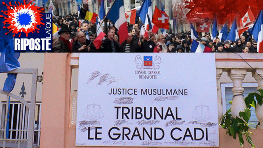 Bientôt des tribunaux islamiques à Mayotte, payés par les Français ! Bientôt des tribunaux islamiques à Mayotte, payés par les Français !