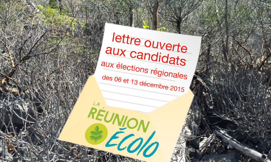 Lettre ouverte aux candidats aux élections régionales des 06 et 13 décembre 2015 Lettre ouverte aux candidats aux élections régionales des 06 et 13 décembre 2015
