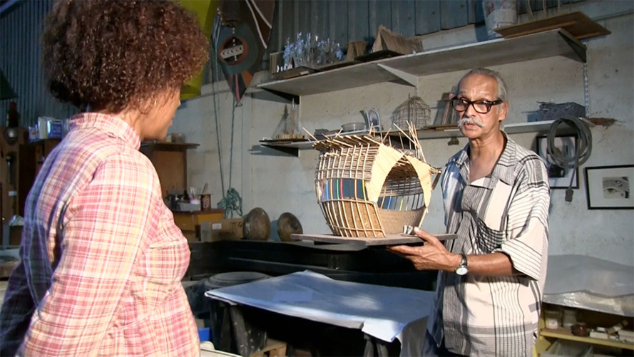 Aline MURIN HOARAU, Jack BEN-THI et la Maison du Kabary Aline MURIN HOARAU, Jack BEN-THI et la Maison du Kabary