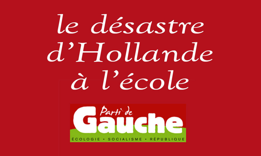 Rentrée 2015 : Le désastre d’Hollande à l’école Rentrée 2015 : Le désastre d’Hollande à l’école