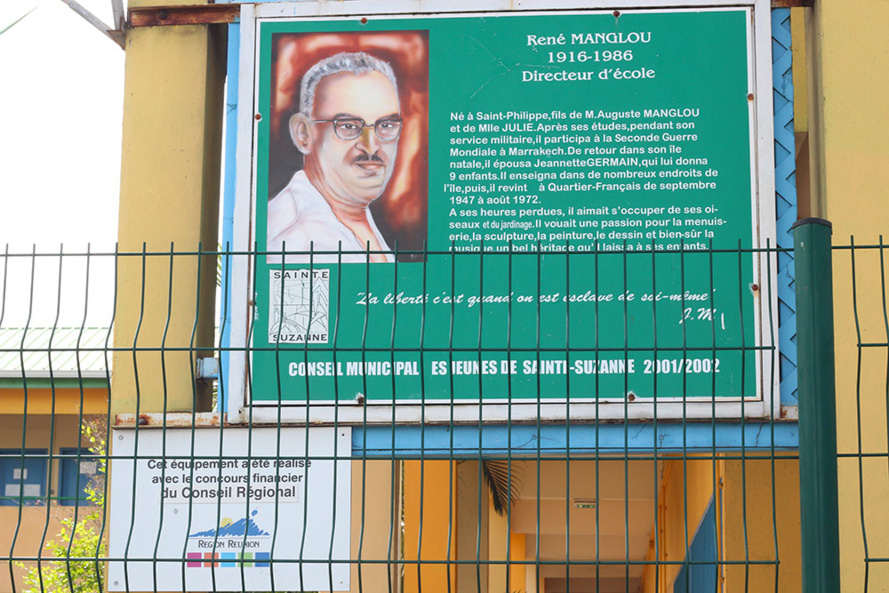 L'École René Manglou à Quartier-Français L'École René Manglou à Quartier-Français