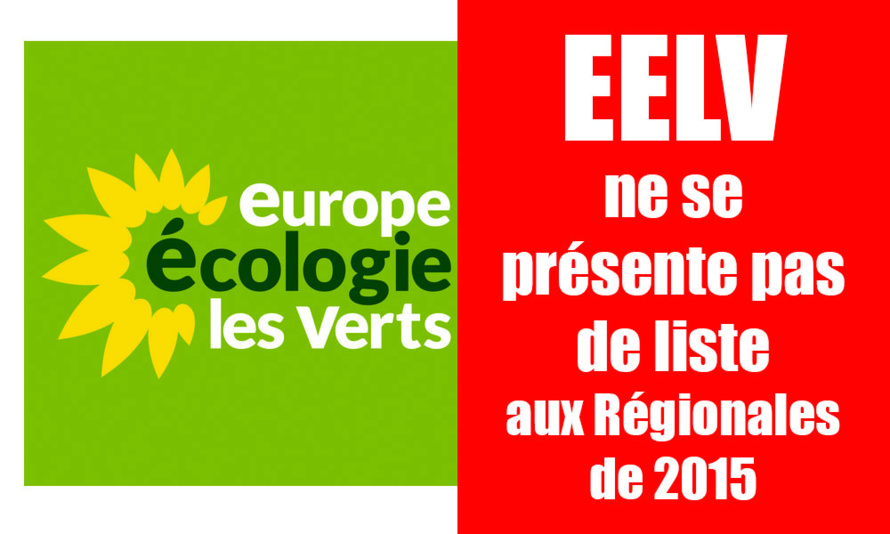EELV ne présentera pas de liste aux Régionales de 2015 EELV ne présentera pas de liste aux Régionales de 2015