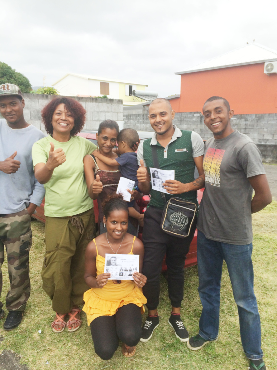 Aline Murin Hoarau : En mode Porte à Porte